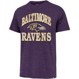 '47 Men's Baltimore Ravens Play Action Purple T-Shirt