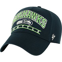 '47 Men's Seattle Seahawks Fletcher MVP Navy Adjustable Hat