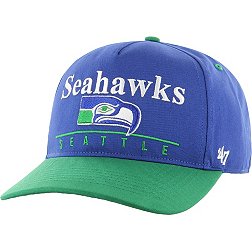 '47 Men's Seattle Seahawks Super Hitch Throwback Royal Adjustable Hat