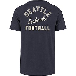 '47 Men's Seattle Seahawks Turnback Front Navy T-Shirt