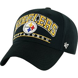 '47 Men's Pittsburgh Steelers Fletcher MVP Black Adjustable Hat