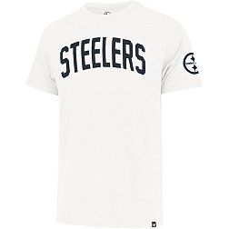 '47 Men's Pittsburgh Steelers Namesake Field White T-Shirt