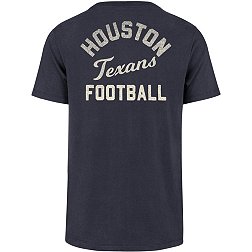 '47 Men's Houston Texans Turnback Front Navy T-Shirt