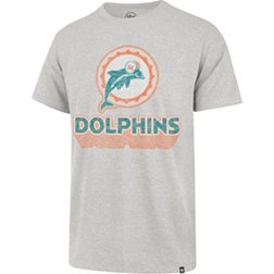 '47 Adult Miami Dolphins Sweet Legacy Franklin Grey T-Shirt