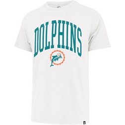 '47 Men's Miami Dolphins Win-Win Franklin White T-Shirt