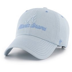 '47 Women's Atlanta Braves Navy Haze Cleanup Adjustable Hat
