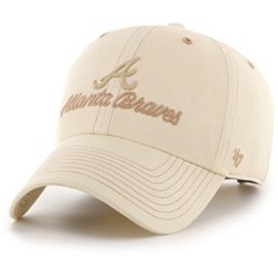 '47 Women's Atlanta Braves Tan Haze Clean Up Adjustable Hat
