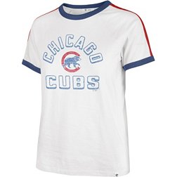 '47 Women's Chicago Cubs White Sweet Heat T-Shirt