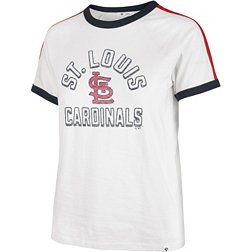 Women's St. Louis Cardinals Touch Oatmeal/Red Conference Full-Zip