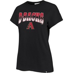 '47 Women's Arizona Diamondbacks Black Undertone Franklin T-Shirt