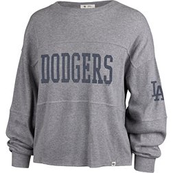 '47 Women's Los Angeles Dodgers Gray Loud Jada Long Sleeve Shirt