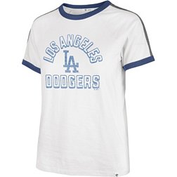 '47 Women's Los Angeles Dodgers White Sweet Heat T-Shirt