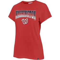 '47 Women's Washington Nationals Red Undertone Franklin T-Shirt