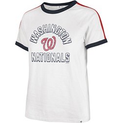 '47 Women's Washington Nationals White Sweet Heat T-Shirt