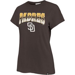 '47 Women's San Diego Padres Brown Undertone Franklin T-Shirt