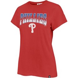 '47 Women's Philadelphia Phillies Red Undertone Franklin T-Shirt