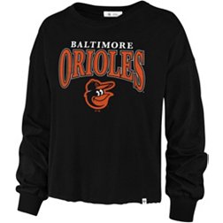 ‘47 Women's Baltimore Orioles Black Dover Long Sleeve T-Shirt