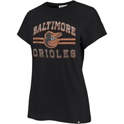 '47 Women's Baltimore Orioles Black Franklin T-Shirt