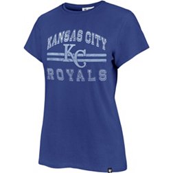 '47 Women's Kansas City Royals Blue Franklin T-Shirt
