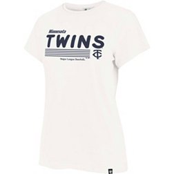 '47 Women's Minnesota Twins White Harmonize Franklin T-Shirt