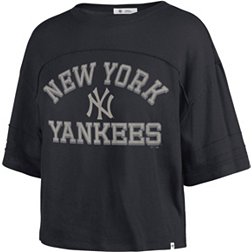 '47 Women's New York Yankees Blue Moon Cropped T-Shirt