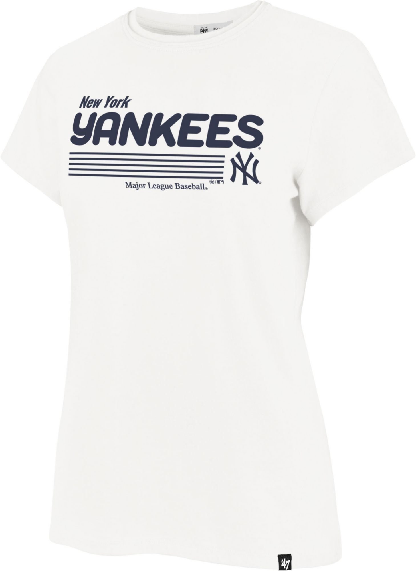 '47 Women's New York Yankees White Harmonize Franklin T-Shirt