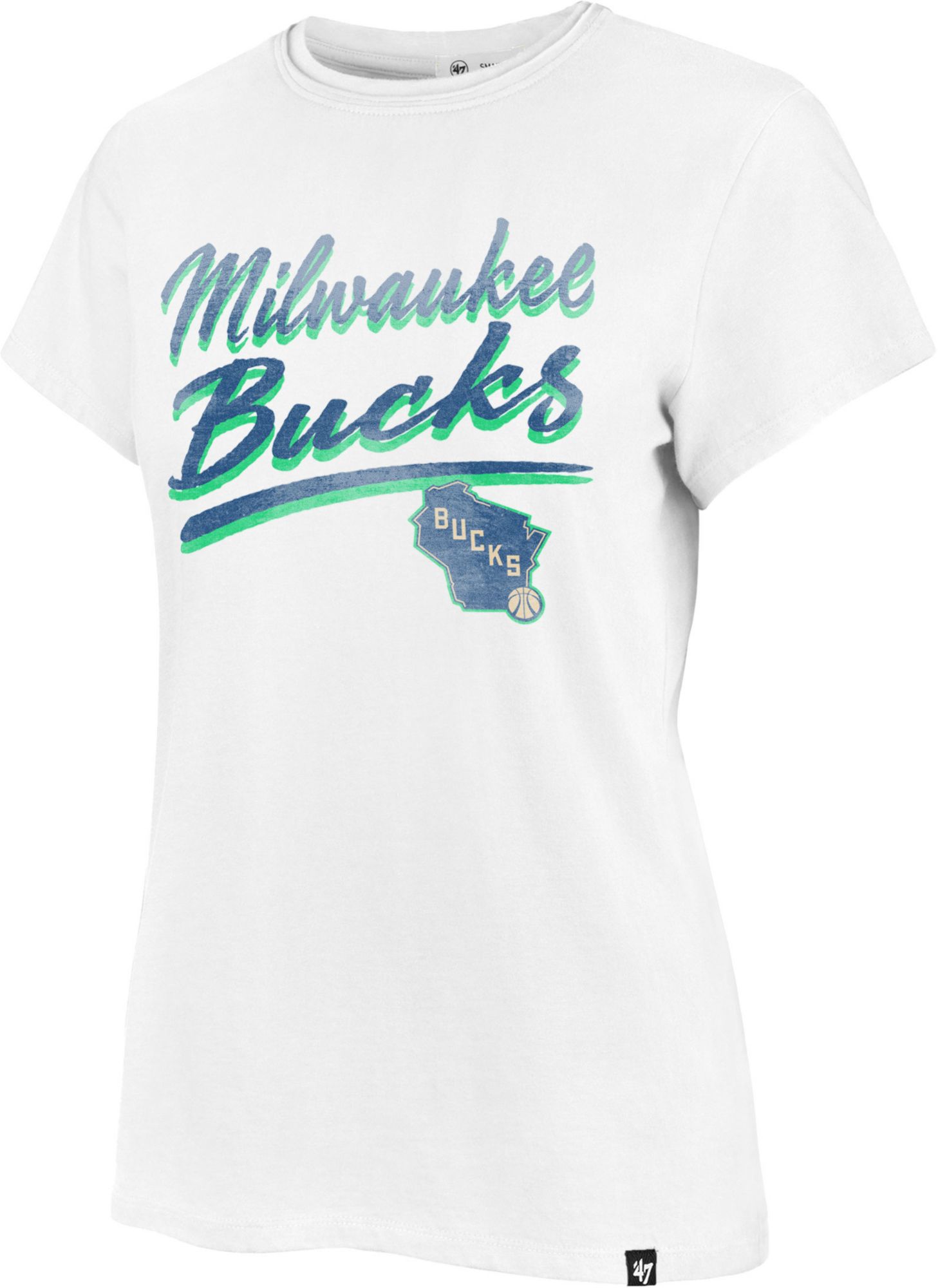 '47 Brand Women's 2023-24 City Edition Milwaukee Bucks Frankie T-Shirt