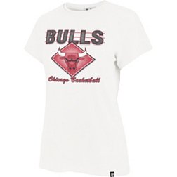 '47 Women's Chicago Bulls White We Have Heart Frankie T-Shirt