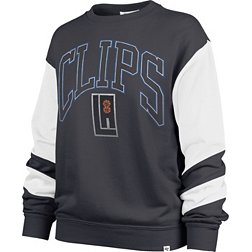 '47 Brand Women's 2023-24 City Edition Los Angeles Clippers Nova Crewneck Fleece Sweater