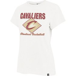 '47 Women's Cleveland Cavaliers White We Have Heart Frankie T-Shirt