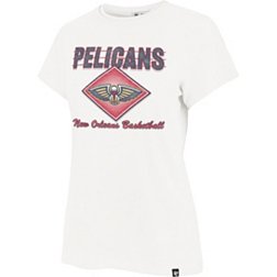 Women's Fanatics Branded Navy/White New Orleans Pelicans Showtime Winning  With Pride Notch Neck T-Shirt