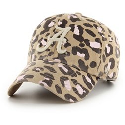 ‘47 Women's Alabama Crimson Tide Brown Bagheera Leopard Adjustable Hat
