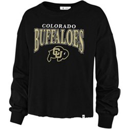 ‘47 Women's Colorado Buffaloes Black Long Sleeve Parkway T-Shirt