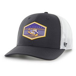 '47 Women's LSU Tigers Black Burgess Trucker Adjustable Hat