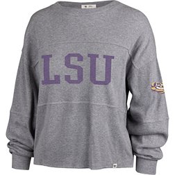 ‘47 Women's LSU Tigers Slate Grey Jada Long Sleeve T-Shirt