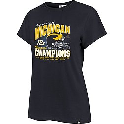 ‘47 Women's 2023 College Football National Champions Michigan Wolverines T-Shirt
