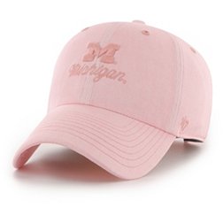 '47 Women's Michigan Wolverines Pink Haze Adjustable Hat