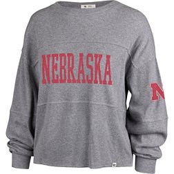 ‘47 Women's Nebraska Cornhuskers Slate Grey Jada Long Sleeve T-Shirt