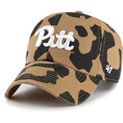 '47 Women's Pitt Panthers Camel Rosette Clean Up Adjustable Hat