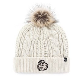 ‘47 Women's Oregon State Beavers White Meeko Cuffed Knit Hat