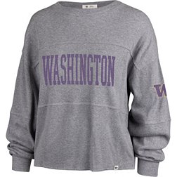 ‘47 Women's Washington Huskies Slate Grey Jada Long Sleeve T-Shirt