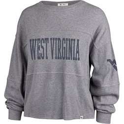 ‘47 Women's West Virginia Mountaineers Slate Grey Jada Long Sleeve T-Shirt