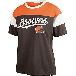 '47 Women's Cleveland Browns Breezy Brown T-Shirt