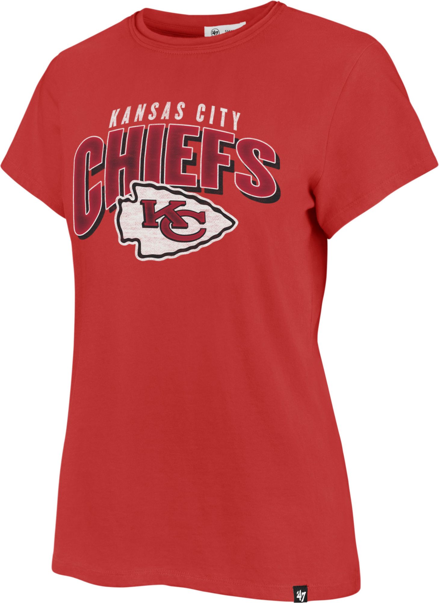 '47 Women's Kansas City Chiefs Franklin Red T-Shirt