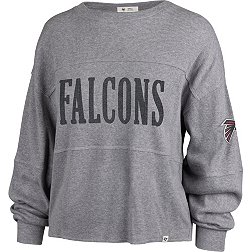 '47 Women's Atlanta Falcons Jada Grey Long Sleeve T-Shirt