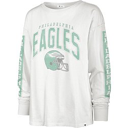 '47 Women's Philadelphia Eagles Tomcat White Long Sleeve T-Shirt