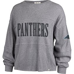 '47 Women's Carolina Panthers Jada Grey Long Sleeve T-Shirt