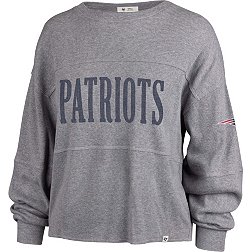 '47 Women's New England Patriots Jada Grey Long Sleeve T-Shirt