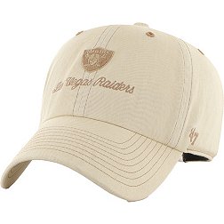 '47 Women's Las Vegas Raiders Haze Clean Up Beige Adjustable Hat