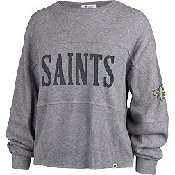 '47 Women's New Orleans Saints Jada Grey Long Sleeve T-Shirt